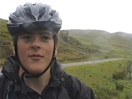 Luke, at Tornapress, is anxious about the climb to the Pass of the Cattle